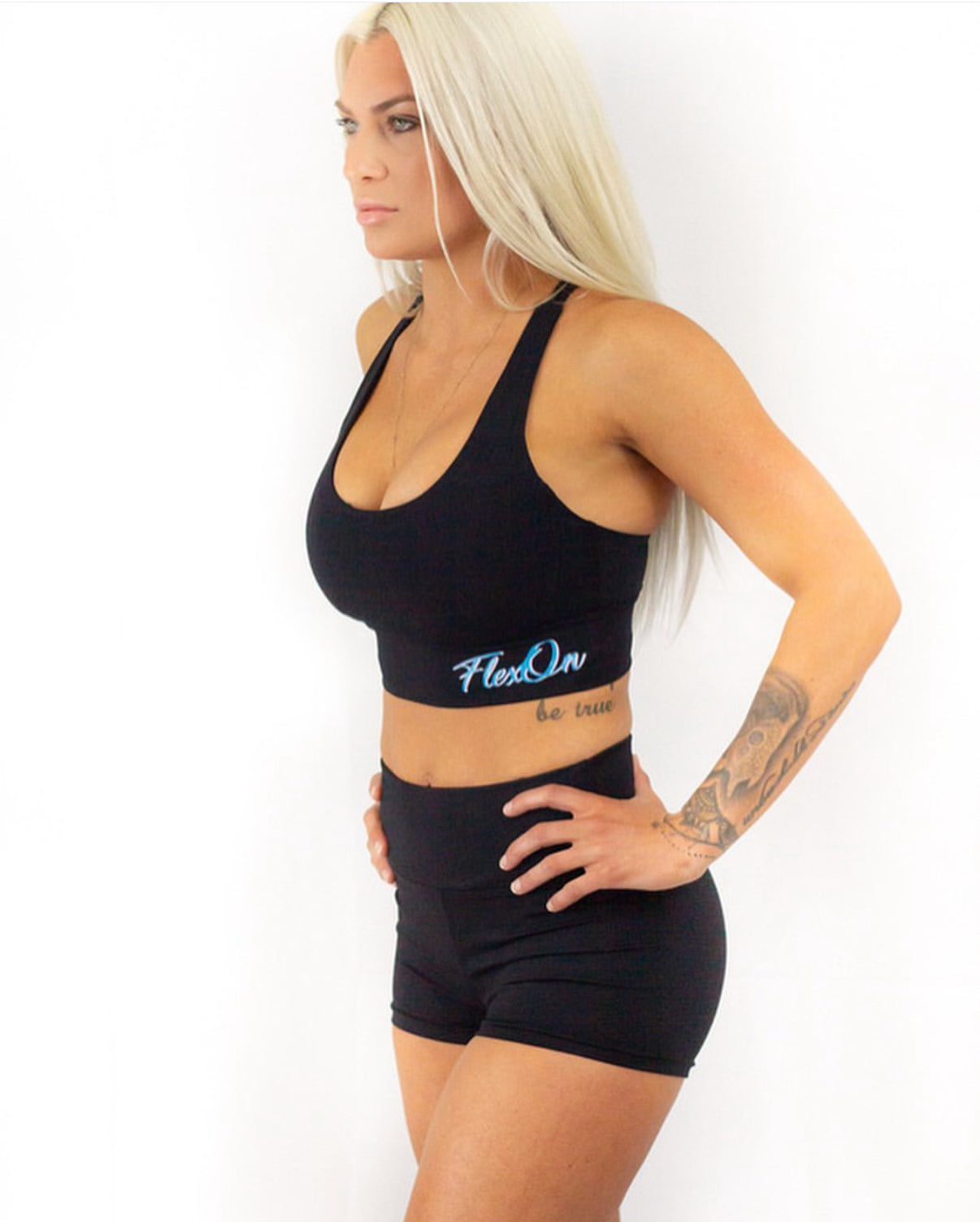 Black Flex Sports Bra